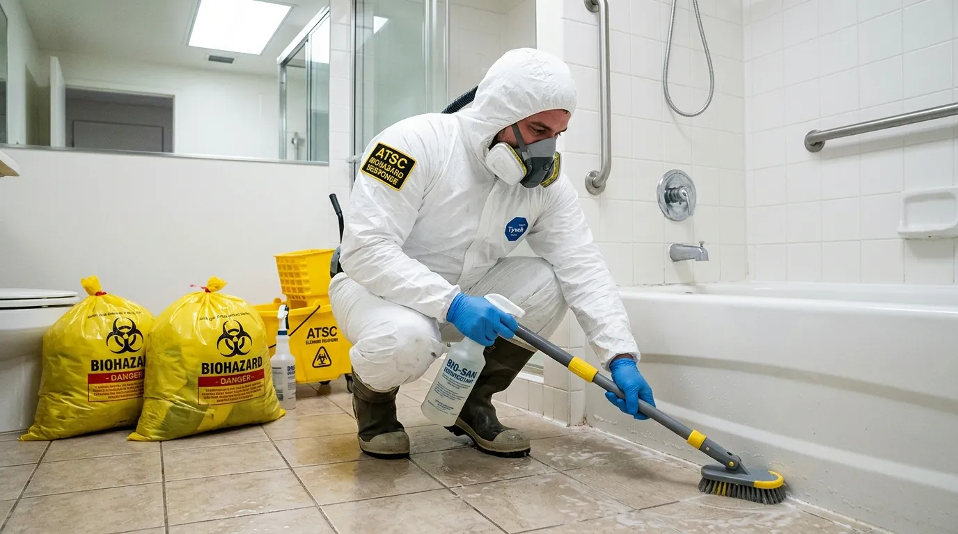 Decontamination equipment deployed for Blood Cleanup in Jeffersontown